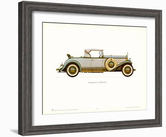 1931 Cadillac-null-Framed Art Print