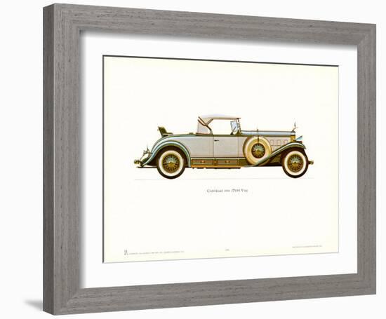 1931 Cadillac-null-Framed Art Print