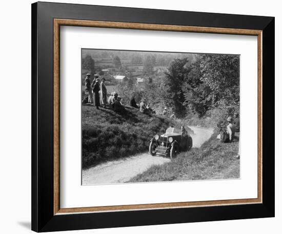 1931 MG M type taking part in a West Hants Light Car Club Trial, 1930s-Bill Brunell-Framed Photographic Print