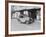 1931 Triumph Scorpion Outside the Bell Inn, Hurley, Berkshire, (C1931)-null-Framed Photographic Print