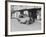 1931 Triumph Scorpion Outside the Bell Inn, Hurley, Berkshire, (C1931)-null-Framed Photographic Print