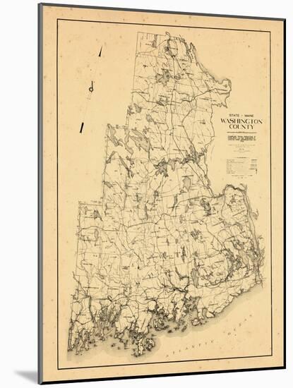 1931, Washington County, Maine-null-Mounted Giclee Print