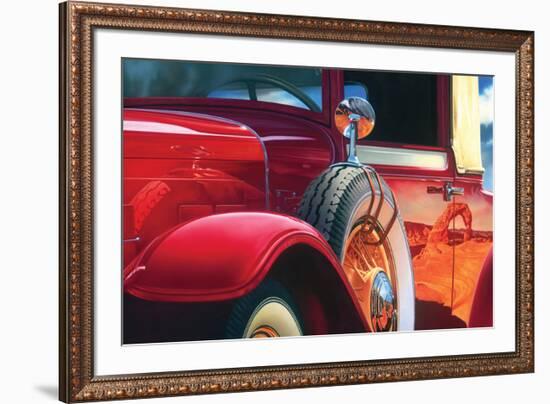 1932 Franklin by LeBaron Series 17-Graham Reynolds-Framed Art Print