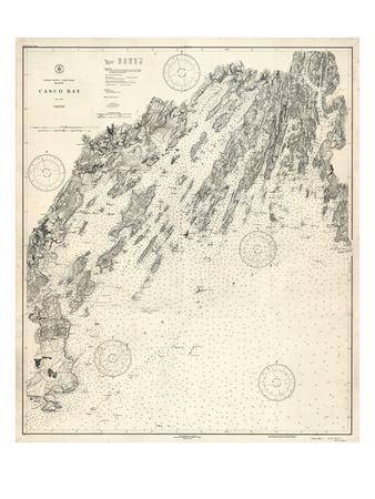 Casco Bay Chart