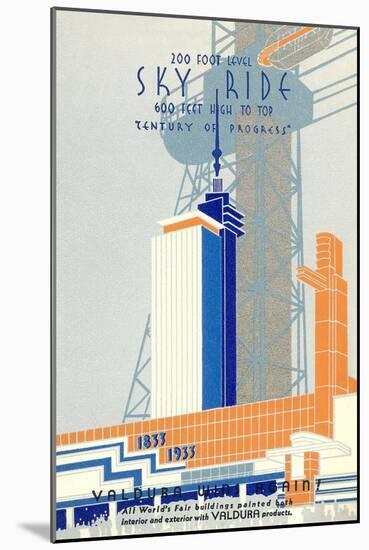 1933 Chicago World's Fair 1933, Century of Progress-null-Mounted Art Print