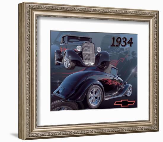 1934 Chevy-null-Framed Premium Giclee Print