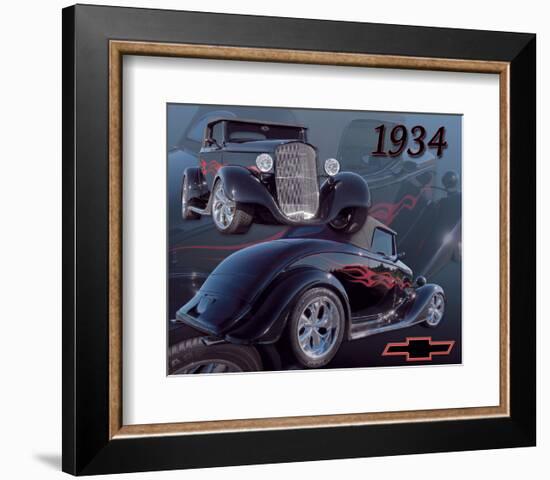 1934 Chevy-null-Framed Premium Giclee Print