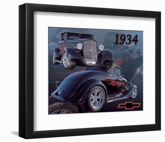 1934 Chevy-null-Framed Premium Giclee Print
