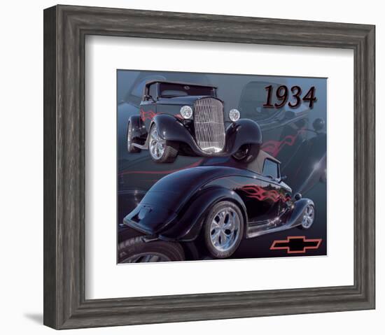 1934 Chevy-null-Framed Art Print