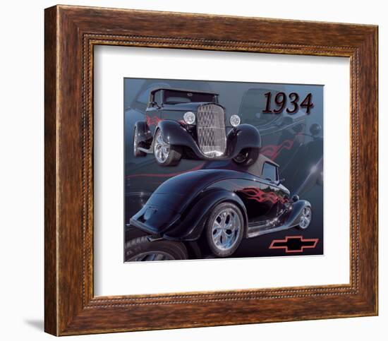 1934 Chevy-null-Framed Art Print