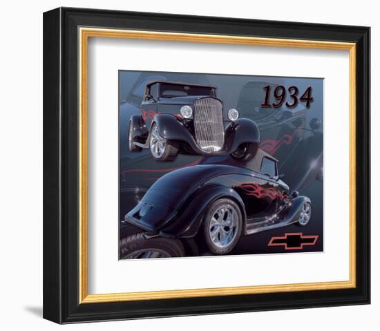 1934 Chevy-null-Framed Art Print