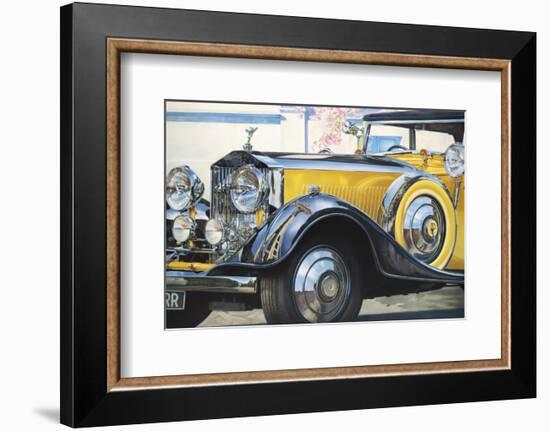 1934 Rolls Royce Phantom II-Graham Reynolds-Framed Premium Giclee Print