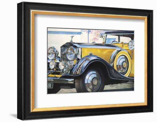 1934 Rolls Royce Phantom II-Graham Reynolds-Framed Premium Giclee Print