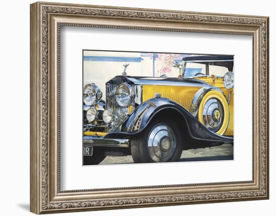 1934 Rolls Royce Phantom II-Graham Reynolds-Framed Art Print