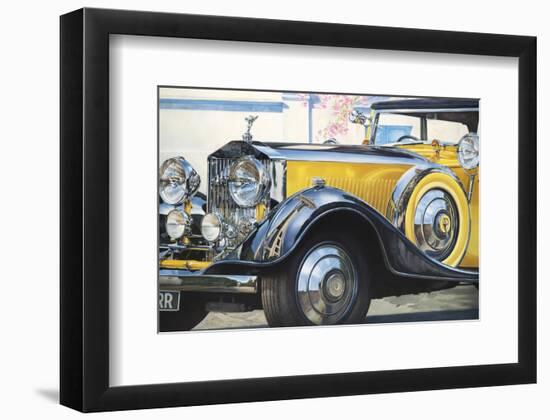 1934 Rolls Royce Phantom II-Graham Reynolds-Framed Art Print