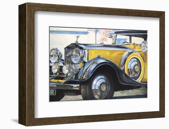 1934 Rolls Royce Phantom II-Graham Reynolds-Framed Art Print