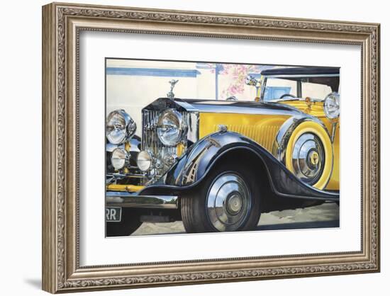 1934 Rolls Royce Phantom II-Graham Reynolds-Framed Art Print