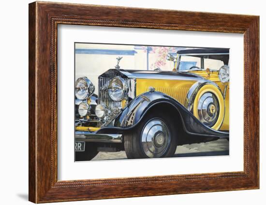 1934 Rolls Royce Phantom II-Graham Reynolds-Framed Art Print