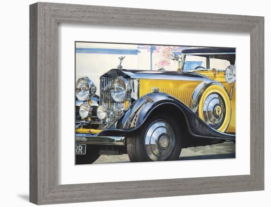 1934 Rolls Royce Phantom II-Graham Reynolds-Framed Art Print