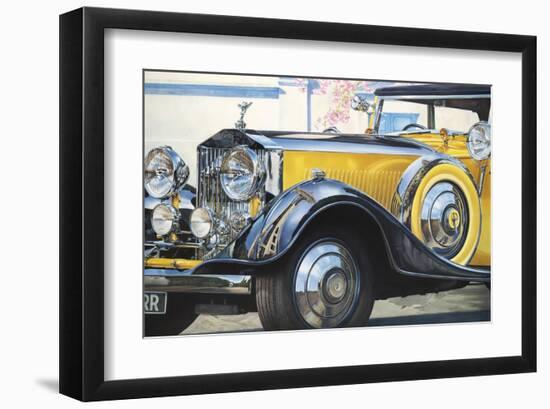 1934 Rolls Royce Phantom II-Graham Reynolds-Framed Art Print