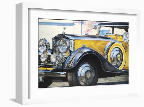 1934 Rolls Royce Phantom II-Graham Reynolds-Framed Art Print