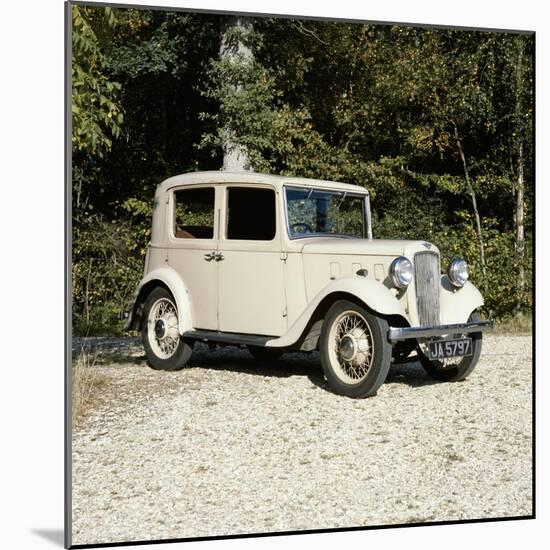 1935 Austin Lichfield 10Hp Car-null-Mounted Photographic Print