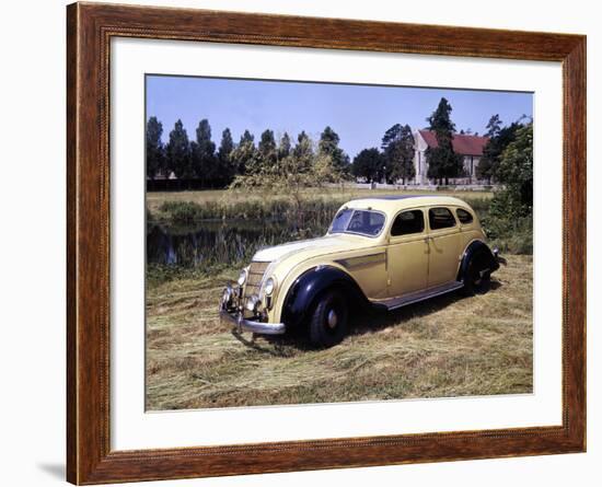 1935 Chrysler Airflow Car-null-Framed Photographic Print