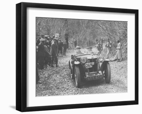 1935 MG PA Midget on the Mcc Land's End Trial, 1939-null-Framed Photographic Print