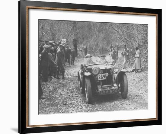 1935 MG PA Midget on the Mcc Land's End Trial, 1939-null-Framed Photographic Print