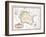 1935 Promotional Map for the Palos Verdes Peninsula-null-Framed Giclee Print