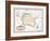 1935 Promotional Map for the Palos Verdes Peninsula-null-Framed Giclee Print