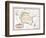 1935 Promotional Map for the Palos Verdes Peninsula-null-Framed Giclee Print