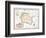 1935 Promotional Map for the Palos Verdes Peninsula-null-Framed Giclee Print