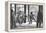 1936 Berlin Olympic Games' Men's Team Foil Fencing-null-Framed Premier Image Canvas