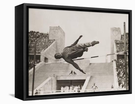 1936 Berlin Olympics-Robert Hunt-Framed Premier Image Canvas