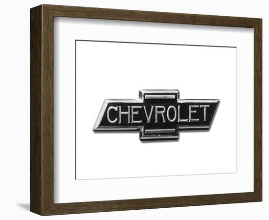 1936 Chevrolet-Bowtie-null-Framed Premium Giclee Print
