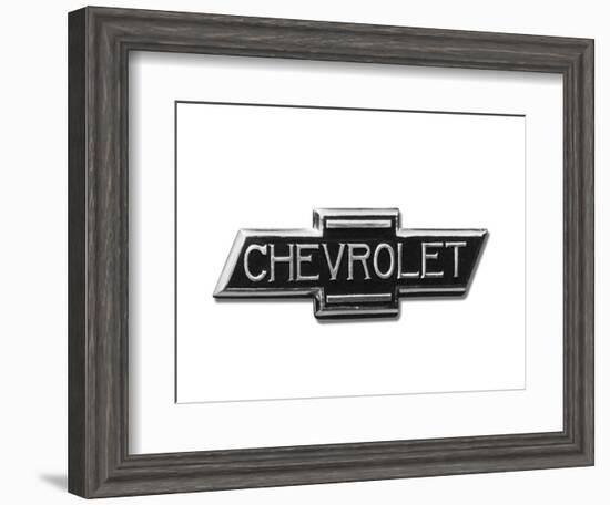 1936 Chevrolet-Bowtie-null-Framed Art Print