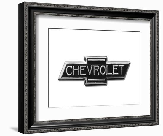 1936 Chevrolet-Bowtie-null-Framed Art Print