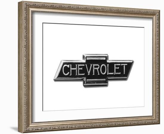 1936 Chevrolet-Bowtie-null-Framed Art Print