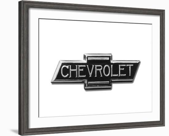 1936 Chevrolet-Bowtie-null-Framed Art Print