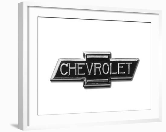1936 Chevrolet-Bowtie-null-Framed Art Print