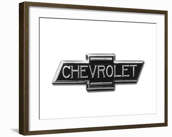 1936 Chevrolet-Bowtie-null-Framed Art Print