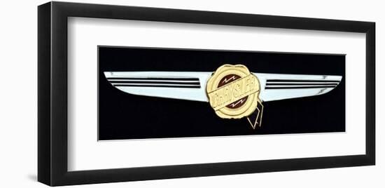 1936 Chrysler Emblem-null-Framed Art Print