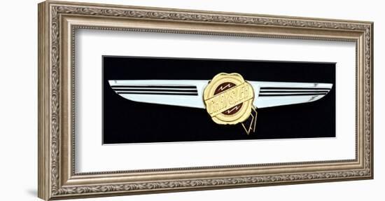 1936 Chrysler Emblem-null-Framed Art Print