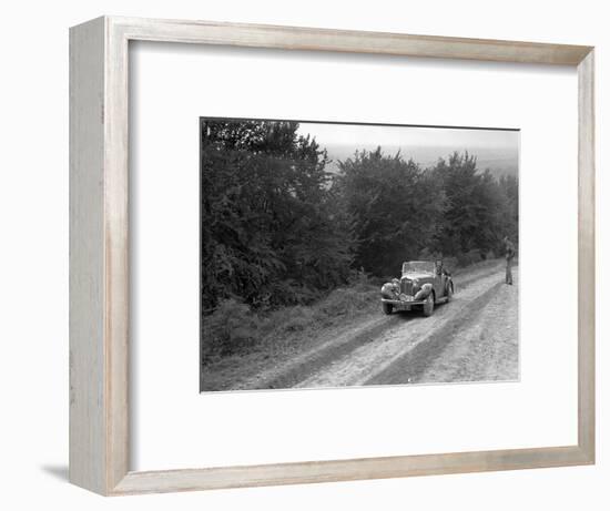 1936 Talbot 10 1185 cc competing in a Talbot CC trial-Bill Brunell-Framed Photographic Print