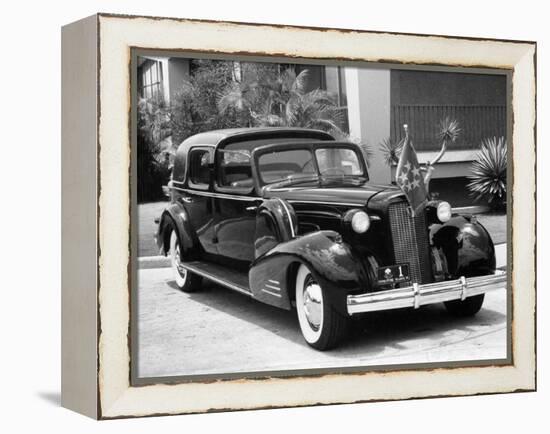 1937 Cadillac V12 Car Built for President Quezon of the Philippines, (C1937)-null-Framed Premier Image Canvas