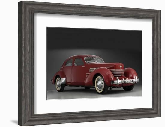 1937 Cord Westchester Sedan-null-Framed Photographic Print