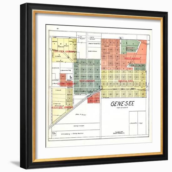 1937, Genesee, Idaho, United States-null-Framed Giclee Print