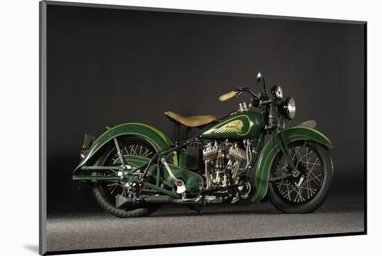 1937 Indian Sport Scout-S. Clay-Mounted Photographic Print