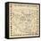 1937, Los Angeles Movie Star Map, California, United States-null-Framed Premier Image Canvas
